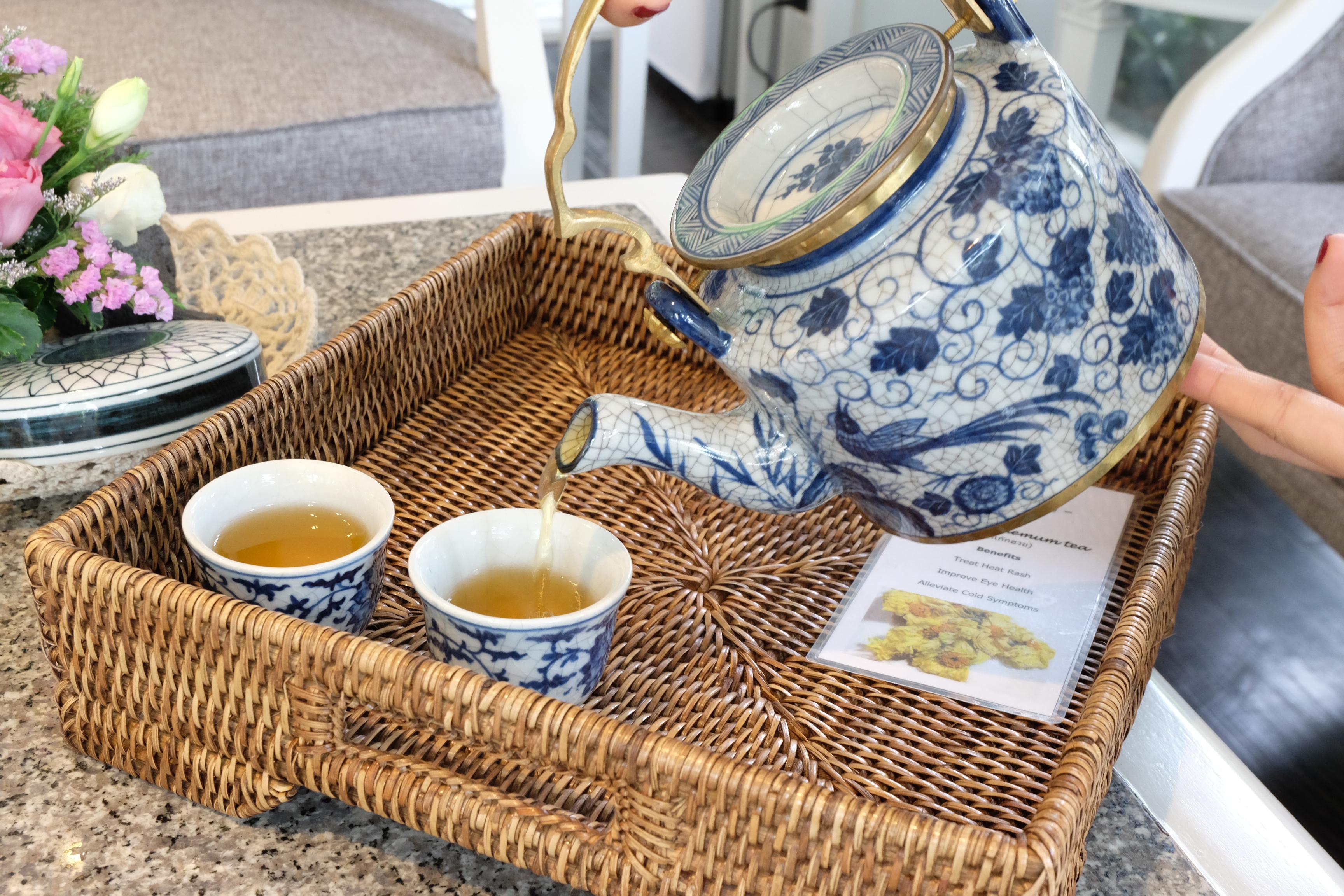 The Raweekanlaya Bangkok Exteriér fotografie A tea tray